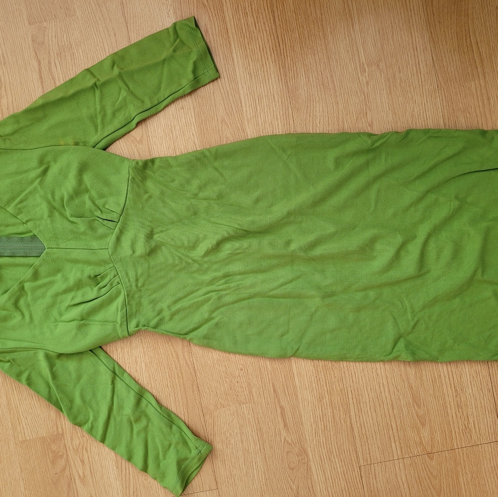 Laura Burns Pinup Couture green knit wiggle dress